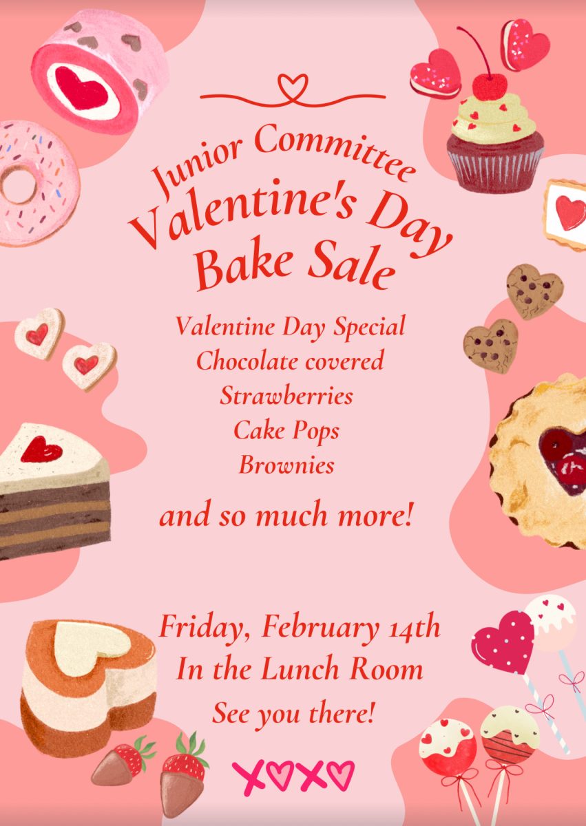 JUNIOR COMMITTEE BAKE SALE